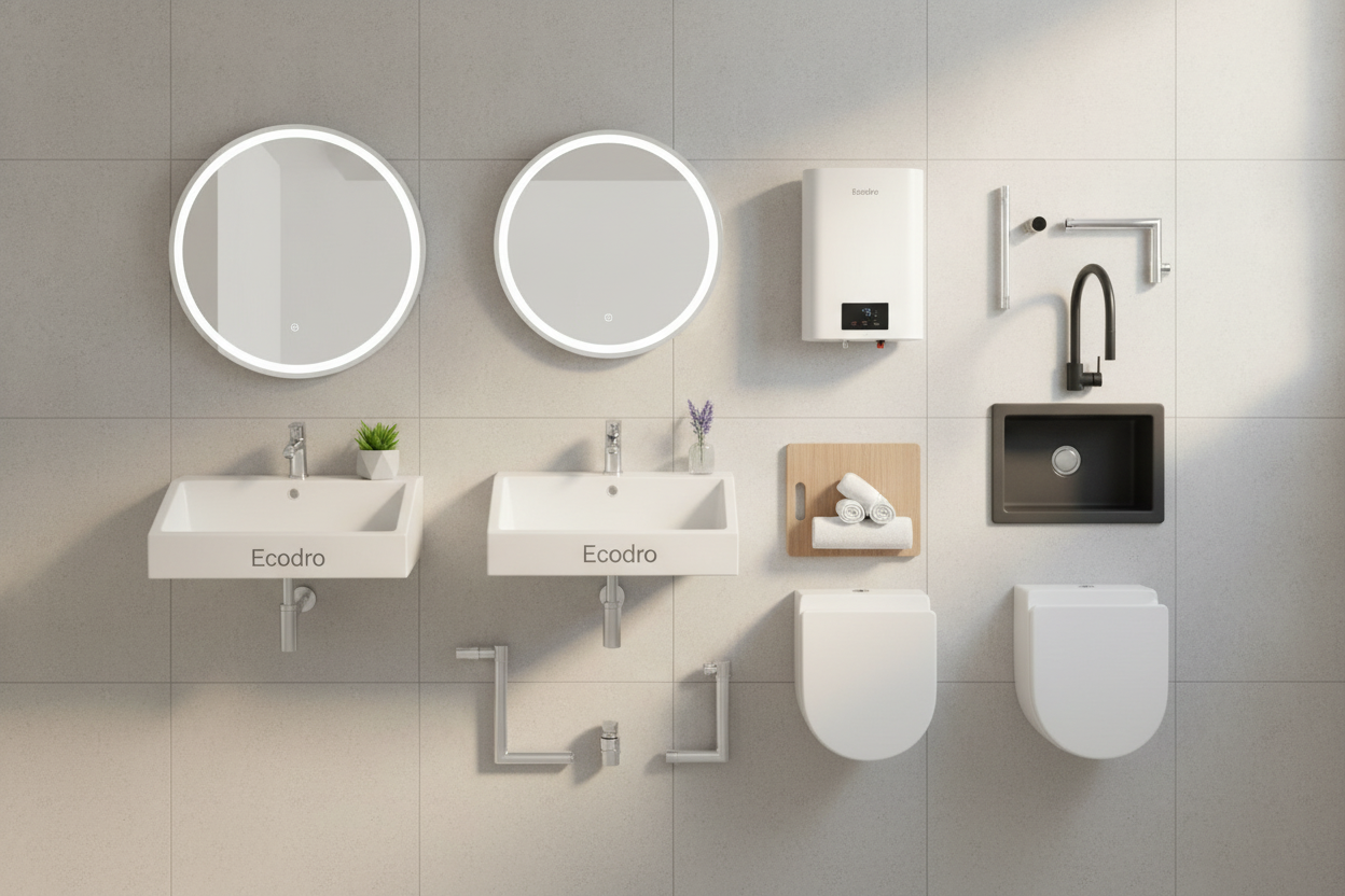 Solutions sanitaires et aménagement de salles de bains