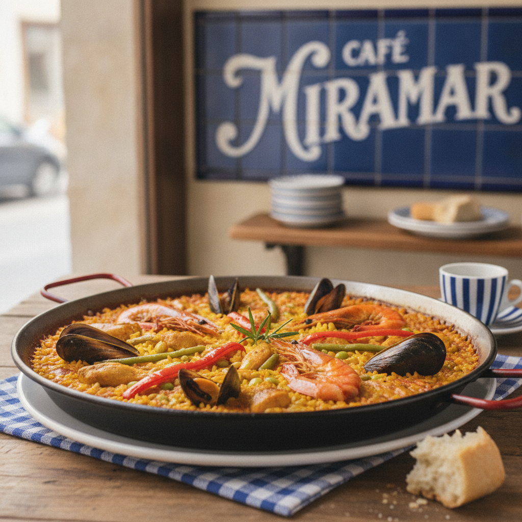 Traditional Valencian Paella